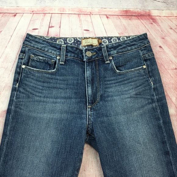 💸Paige Denim Rising Glen Bootcut denim Jean sz 28 - Picture 3 of 14